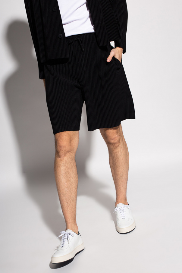 Ribbed shorts Issey Miyake Homme Plisse - Monsieurmode Jogg jeans